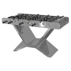 Elevate Customs Kors Foosball Tables / Stainless Steel Metal in 5' - Made in USA