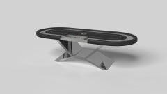 Elevate Customs Kors Poker Tables / Stainless Steel Sheet Metal in 8'8" - USA