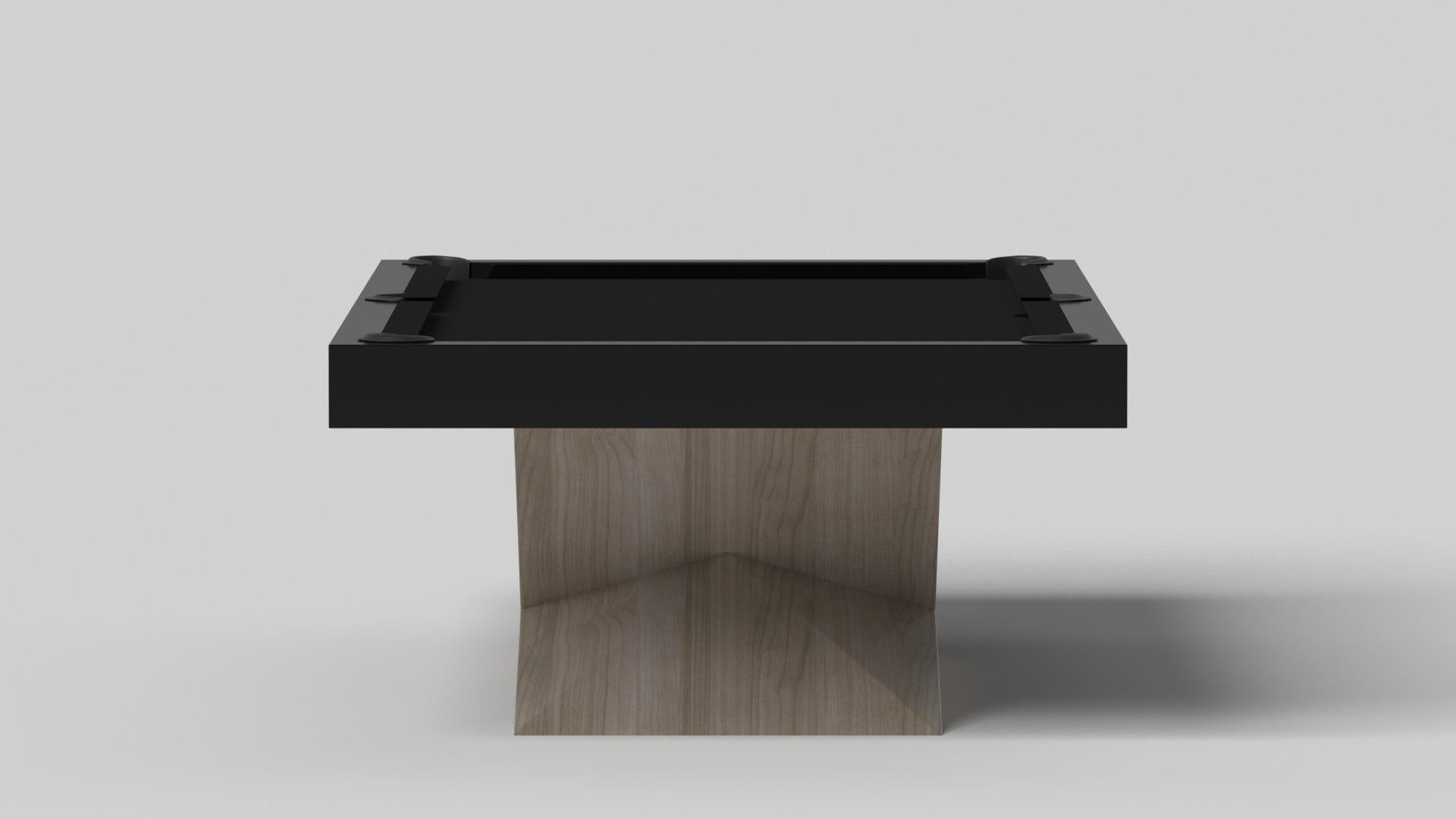 Moderne Table de piscine Kors en bois de chêne blanc massif de 9', fabriqué aux États-Unis en vente