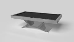 Mesa de billar Elevate Customs Kors / Acero inoxidable Metal en 8,5 - Made in USA