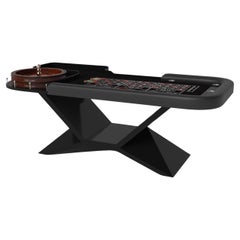 Elevate Customs Kors Roulette Tables / Solid Pantone Black Color in 8'2" - USA