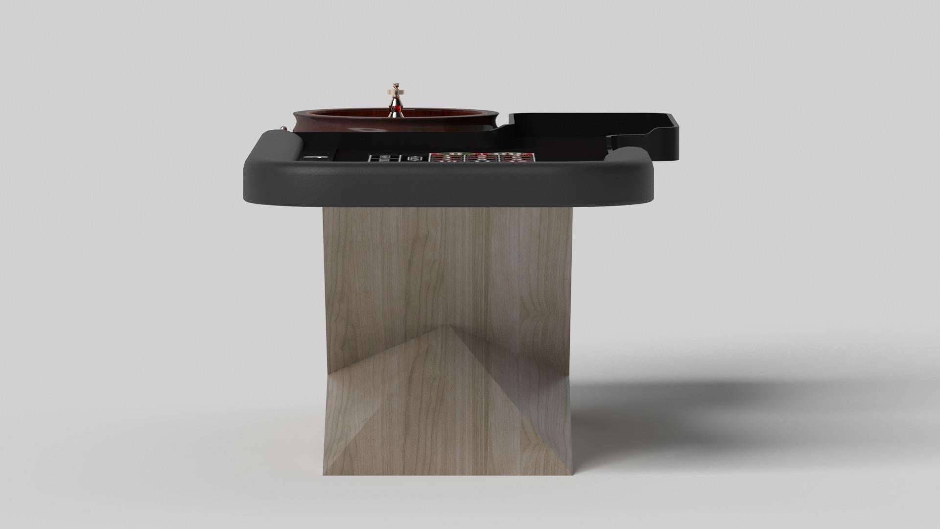 Modern Elevate Customs Kors Roulette Tables / Solid White Oak Wood in 8'2