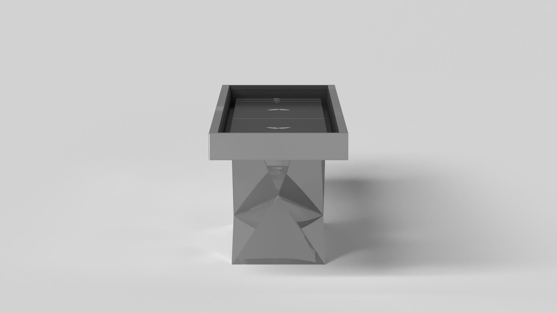 Moderne Tables de jeu de palets Elevate Customs Kors/Tôle d'acier inoxydable en 16' -USA en vente