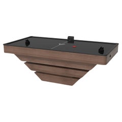 Elevate Customs Louve  Air Hockey Tables / Solid Walnut Wood in 7' - Made in USA