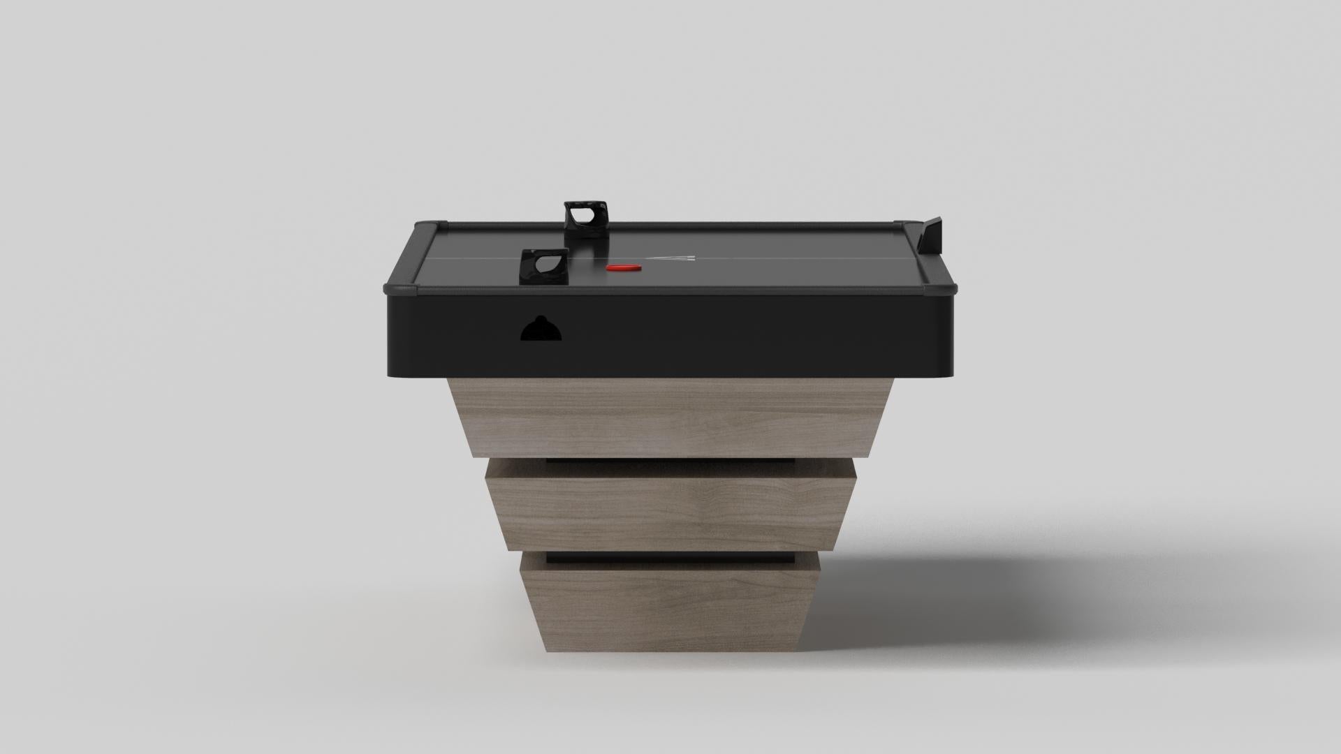 Moderne Elevate Customs tables Louve Air Hockey Tables /Bois de chêne blanc solisé de 7' -Made in USA en vente