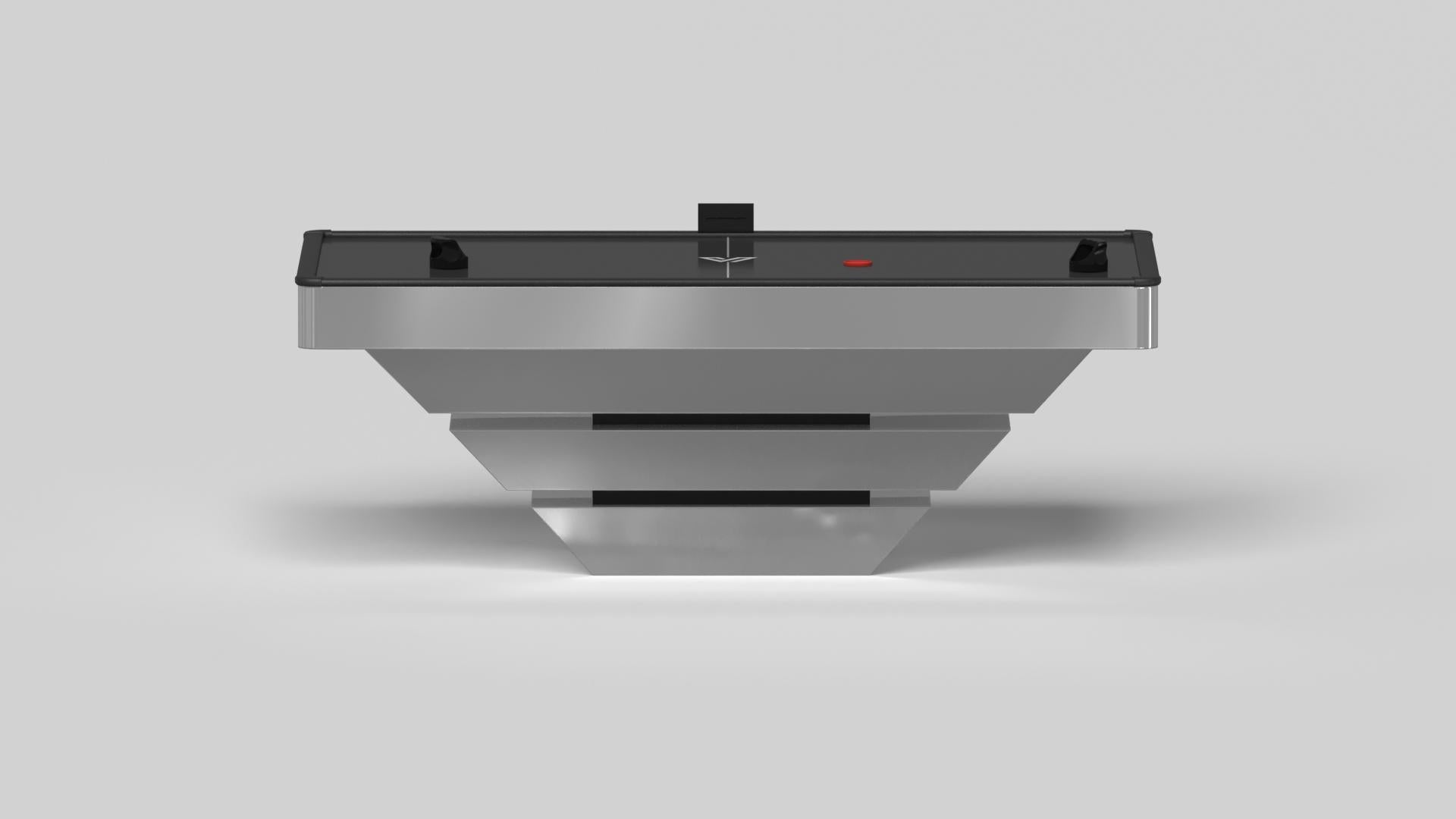 Americano Elevate Customs Louve Air Hockey Tables/Metallo in acciaio inossidabile in 7' - Made in USA in vendita
