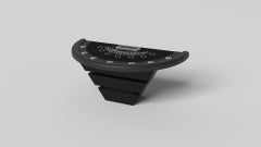 Elevate Customs Louve Black Jack Tables /Solid Pantone Black Color in 7'4" - USA