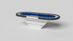 Elevate Customs Louve Poker-Tische / massive Pantone Weiß Farbe in 8'8" - USA