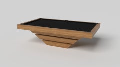 Elevate Customs Louve Pool Table / Solid Teak Wood in 7'/8' - Made in USA
