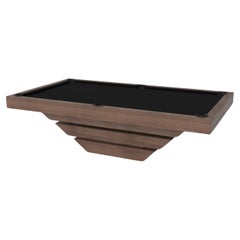Tavolo da biliardo Elevate Customs Louve / Legno massiccio di noce da 7'/8' - Made in USA