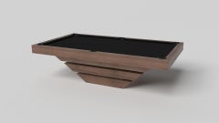 Elevate Customs Louve Pool Table / Solid Walnut Wood in 9' - Made in USA