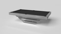 Elevate Customs Louve Pool Table / Stainless Steel Metal in 9' - Made in USA
