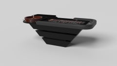 Elevate Customs Louve Roulette Tables / Solid Pantone Black Color in 8'2" - USA