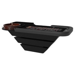 Elevate Customs Louve Roulette Tables / Couleur noire Pantone solide en 8'2" - USA