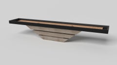 Elevate Customs Louve Shuffleboard Tables / Solid White Oak Wood in 9' - USA