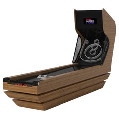 Elevate Customs Louve Skeeball Tables / Solid Teak Wood in - Made in USA