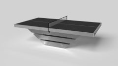 Elevate Customs Louve Tennis Table/Stainless Steel Sheet Metal in 9'-Made in USA