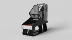 Elevate Customs Luge Baskets/Solid Pantone Black in 8'3" - Fabriqué aux États-Unis