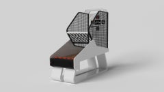 Elevate Customs Luge Basketball Tische / Solide Pantone White Farbe in 8'3" - USA
