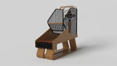 Tables de basket Luge d'Elevate Customs / Teck massif Wood en 8'3" - Fabriqué aux USA