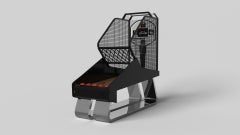 Mesas de baloncesto Elevate Customs Luge / Chapa de acero inoxidablein 8'3" -USA