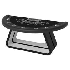 Elevate Customs Luge Black Jack Tables / Solid Pantone Black Color in 7'4" - USA