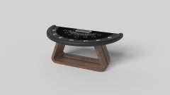 Elevate Customs Luge Black Jack Tables / Solid Walnut Wood in 7'4" - Made in USA