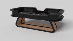 Tables à bascule Luge Craps sur mesure / Bois d'érable bouclé massif de 9'9" - Fabriqué aux États-Unis