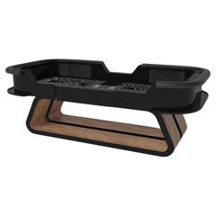 Tables à bascule Luge Craps sur mesure / Bois d'érable bouclé massif de 9'9" - Fabriqué aux États-Unis