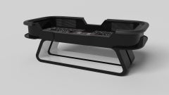 Elevate Customs Luge Craps Tables/Couleur Pantone Black in 9'9" -Made in USA