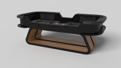 Elevate Customs Luge Craps Tables / Solid Teak Wood in 9'9" - Made in USA