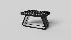 Elevate Customs Luge Foosball Tables/Solid Pantone Black Color in 5'-Made in USA