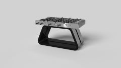 Elevate Customs Luge Foosball Tables / Stainless Steel Metal in 5' - Made in USA