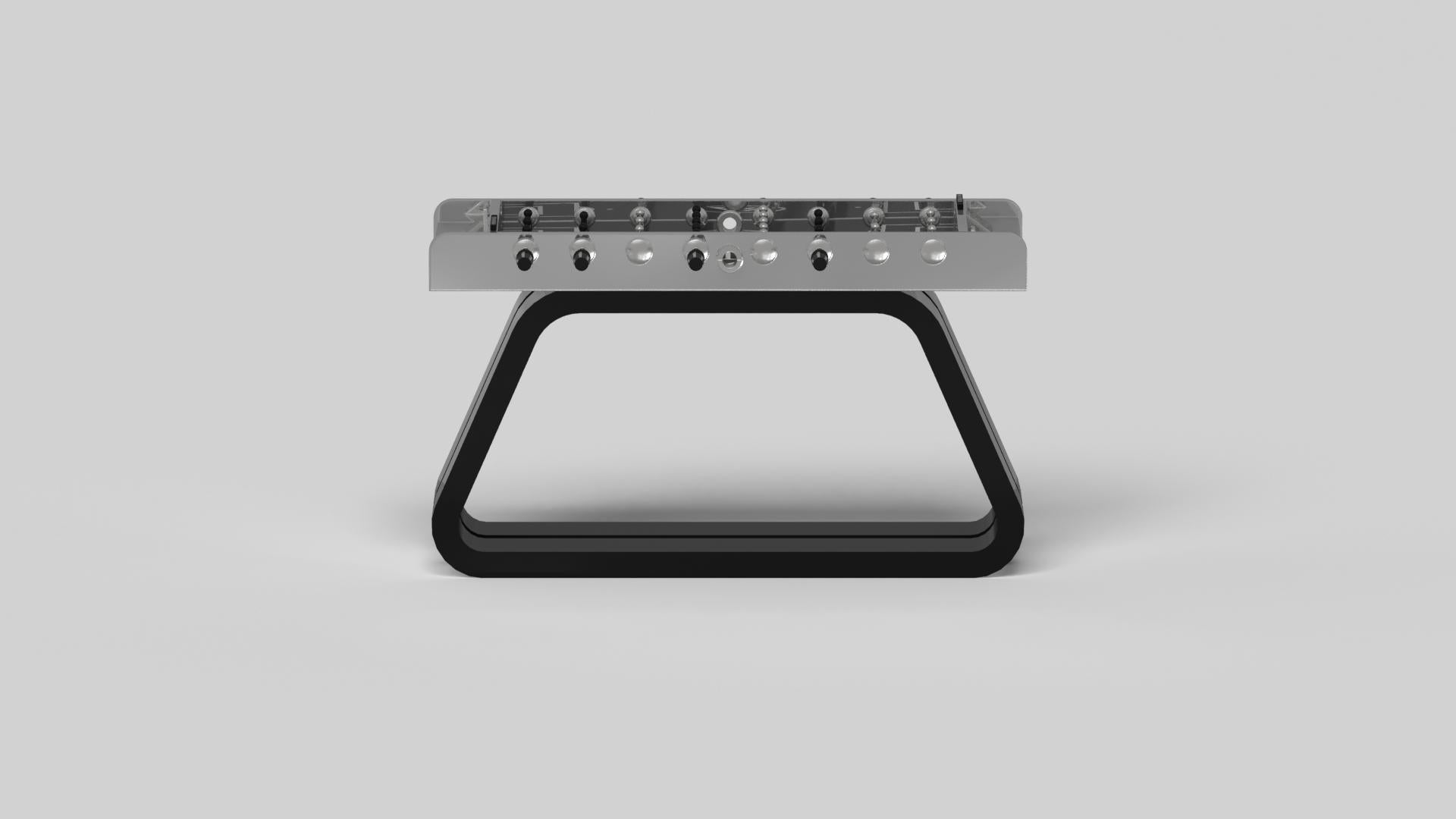 Fait main Elevate Customs Luge Foosball Tables / Acier inoxydable en 5' - Fabriqué aux États-Unis en vente