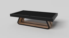 Elevate Customs Luge Pool Table / Solid Curly Maple Wood in 7'/8' - Made in USA