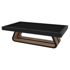 Tavolo da biliardo Elevate Customs Luge / Legno massiccio di acero riccio da 9' - Made in USA