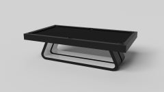 Elevate Customs Luge Pool Tisch / Solid Pantone Schwarz in 9' - Made in USA