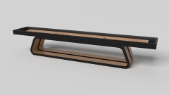 Elevate Customs Luge Shuffleboard Tables / Solid Teak Wood in 12' - Made in USA