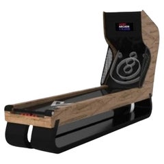 Elevate Customs Luge Skeeball Tables / Solid Curly Maple Wood in - Made in USA