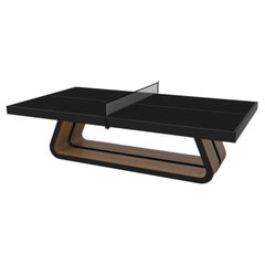 Tavolo da tennis per slittino Elevate Customs / in legno massiccio di teak da 9' - Made in USA