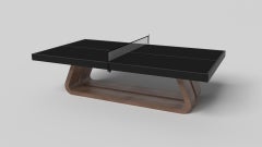 Elevate Customs Luge Tennis Table / Solid Walnut Wood in 9' - Made in USA