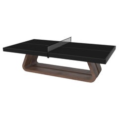 Elevate Customs Luge Tennis Table / Solid Walnut Wood in 9' - Made in USA