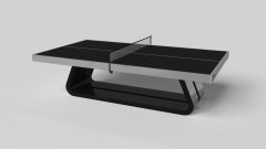 Elevate Customs Luge Tennis Table / Stainless Steel Metal in 9'-Made in USA