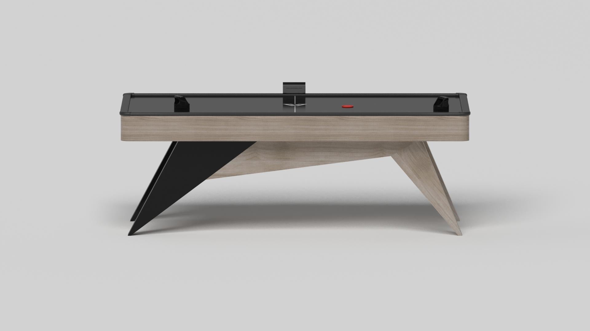 Elevate Customs Mesa de Air Hockey Mantis/Madera maciza de roble blanco en 7' -Fabricada en EE.UU. Estadounidense en venta