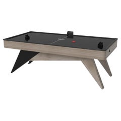 Elevate Customs Mantis Air Hockey-Tische/Solid White Oak Wood in 7' -Made in USA
