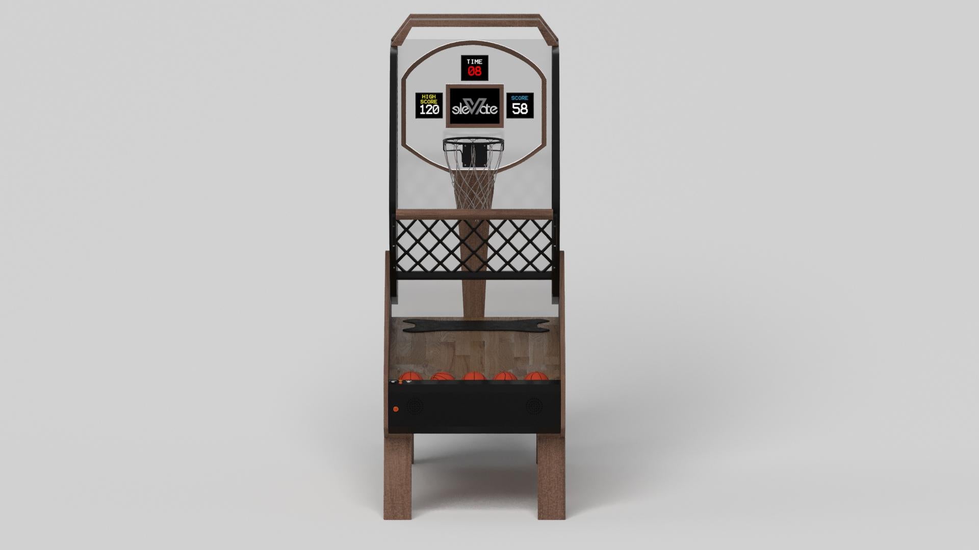 Moderne Elevate Customs Mantis Basketball Tables /Solid Walnut Wood in 8'3