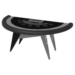 Elevate Customs Mantis Black Jack Table/Table en acier inoxydable en 7'4" (USA)