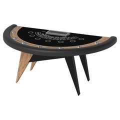 Elevate Customs Mantis Black Jack Tables / Solid Curly Maple Wood in 7'4" - USA