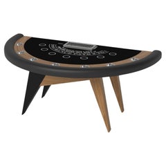 Elevate Customs Mantis Black Jack Tables / Solid Teak Wood in 7'4" - Made in USA