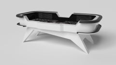 Tables Mantis Craps sur mesure / Blanc Pantone massif en 9'9" - États-Unis